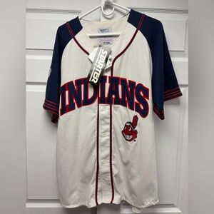 NWT vintage Starter Cleveland Indians baseball jersey. 90s. Never worn.